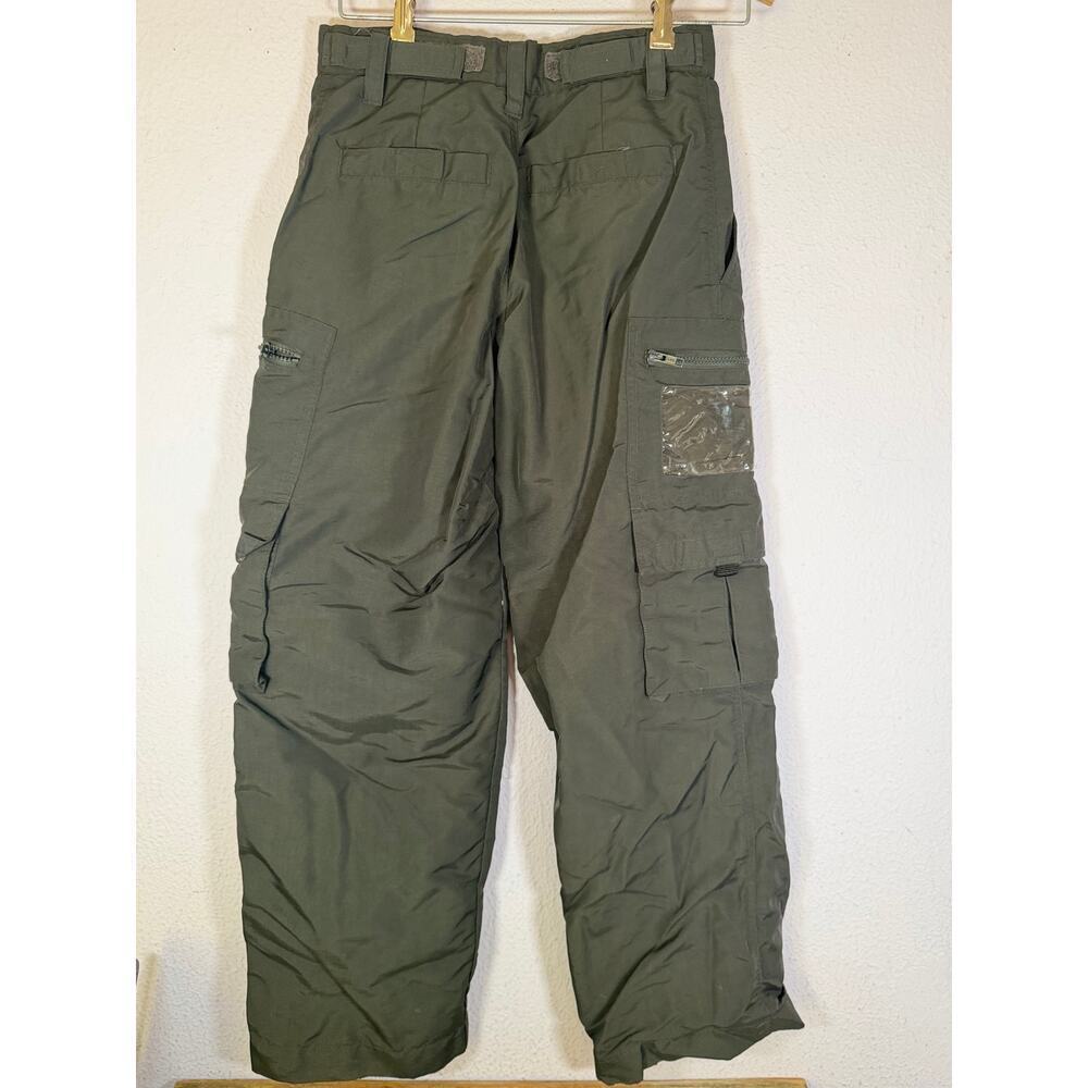 Old Navy Cargo Pants Black Women Gorpcore Y2K Utility 28R Streetwear Techwear - Picture 5 of 10